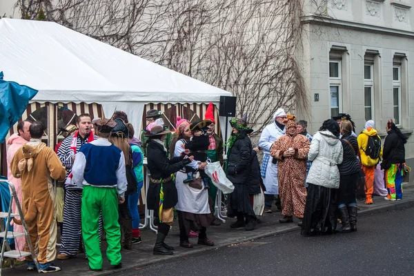 Carnaval tradicional en Bonn — Foto de Stock