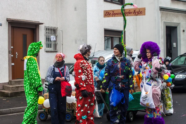 Traditional carnival in Bonn — Stock Photo, Image