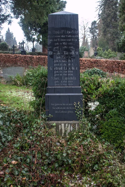 Τάφος του rudolf Λίπσιτς — Φωτογραφία Αρχείου