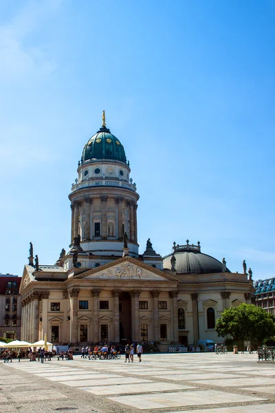 Franzosischer dom Berlinben — Stock Fotó