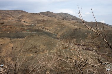 Meşhed yakınındaki dağlarda
