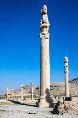 Antik persepolis kalıntıları