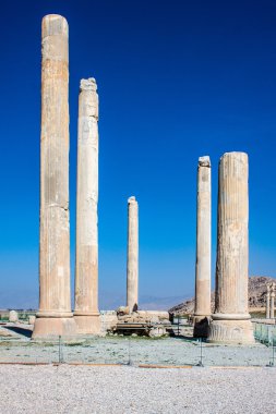 Antik persepolis kalıntıları