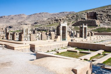Antik persepolis kalıntıları