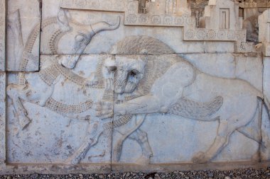 Antik persepolis kalıntıları