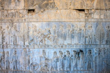 Antik persepolis kalıntıları
