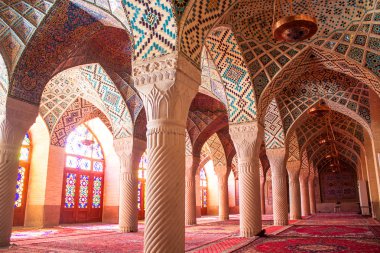 Nasir al-Mulk mosque, Shiraz clipart