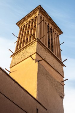 Yezd kulede geleneksel Rüzgar