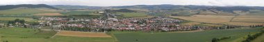 Slovakya kırsalında Panoraması