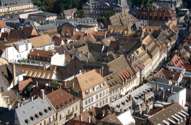 Strazburg havadan görünümü