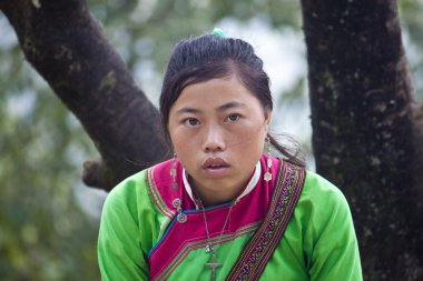 siyah h'mong etnik azınlık