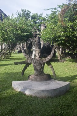 Buda park, vientiane, laos