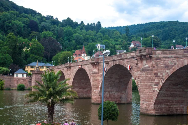 Starý most v Heidelbergu — Stock fotografie