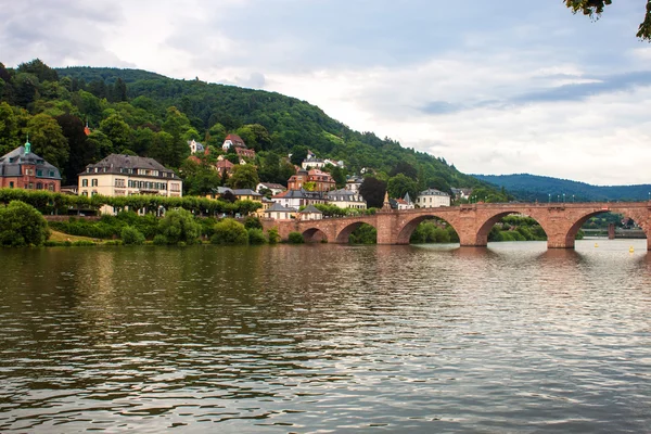 Ponte velha em Heidelberg — Fotografia de Stock