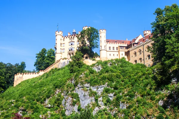 The castle of Hohenschwangau — Stock Photo, Image