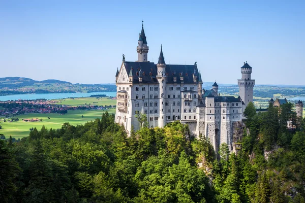 Neuschwanstein castle — Stock Photo, Image