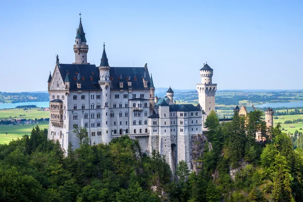 Neuschwanstein castle — Stock Photo, Image