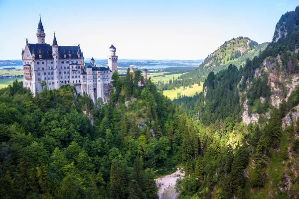 Neuschwanstein castle — Stock Photo, Image