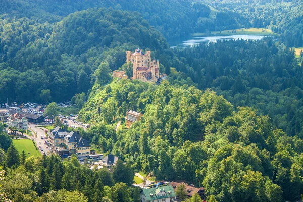 The castle of Hohenschwangau — Stock Photo, Image