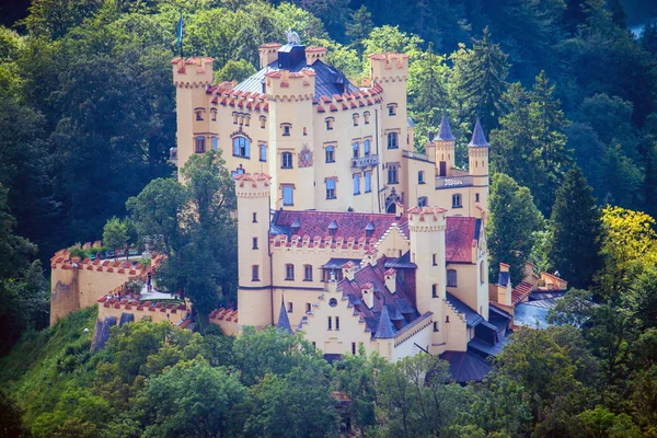 The castle of Hohenschwangau — Stock Photo, Image