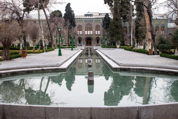 Palác Golestan připravuje v Teheránu — Stock fotografie