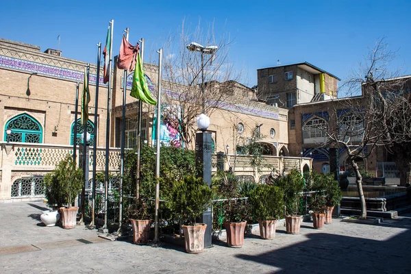 Courtyard på stora basaren i Teheran — Stockfoto