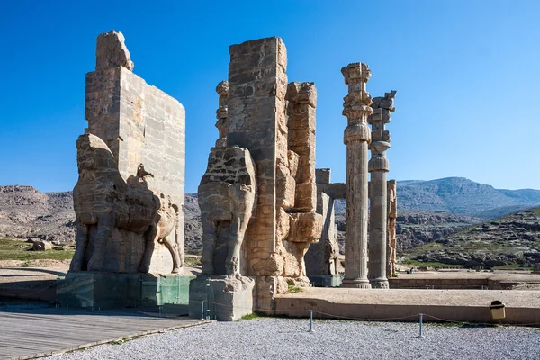 Ruins of ancient Persepolis — Stock Photo, Image
