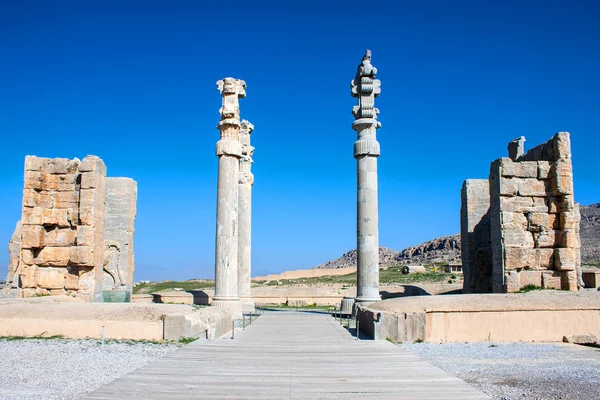 Antik persepolis kalıntıları