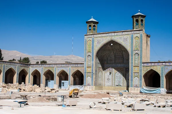 Mezquita Vakil en reconstrucción — Foto de Stock