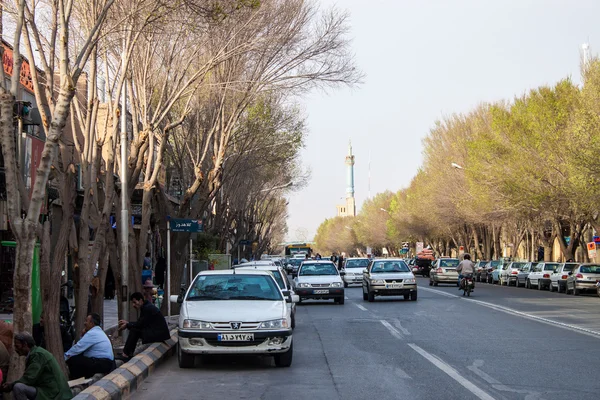 Trafic routier à Yazd — Photo