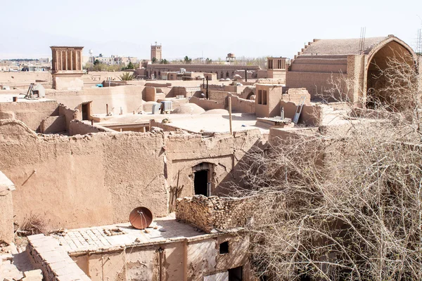 Tetti di Yazd — Foto Stock