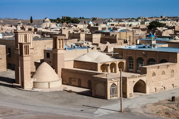 Panorama över öknen staden naein — Stockfoto