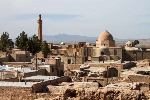 Panorama de la ciudad del desierto Naein — Foto de Stock