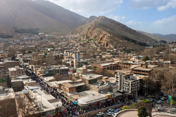 Vista aérea de Khorramabad — Foto de Stock