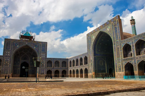 Pátio da Mesquita Imam em Isfahan — Fotografia de Stock