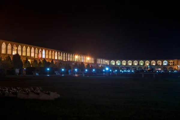 Vue de nuit de la place de l'Imam — Photo