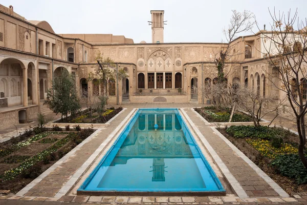 Borujerdi historic house in Kashan — Stock Photo, Image