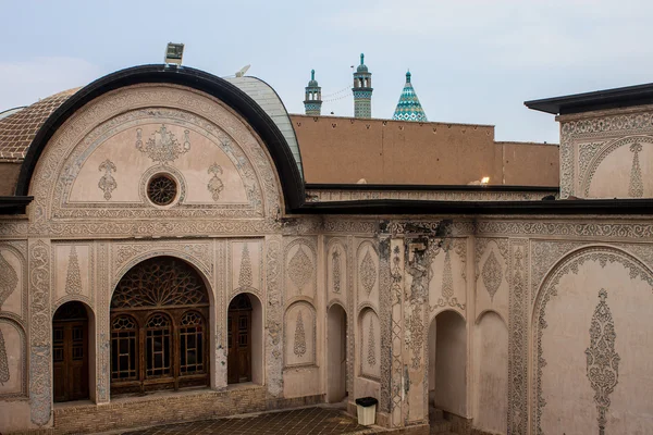 Tabatabei historický dům v kashan — Stock fotografie