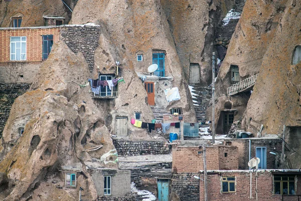 Vesnice kandovan — Stock fotografie