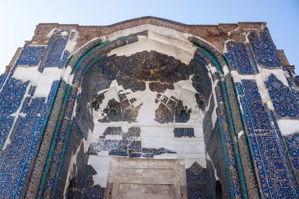 Portal av Blå moskén, tabriz — Stockfoto