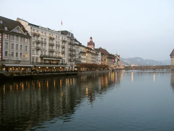 Luzern in Zwitserland — Stockfoto