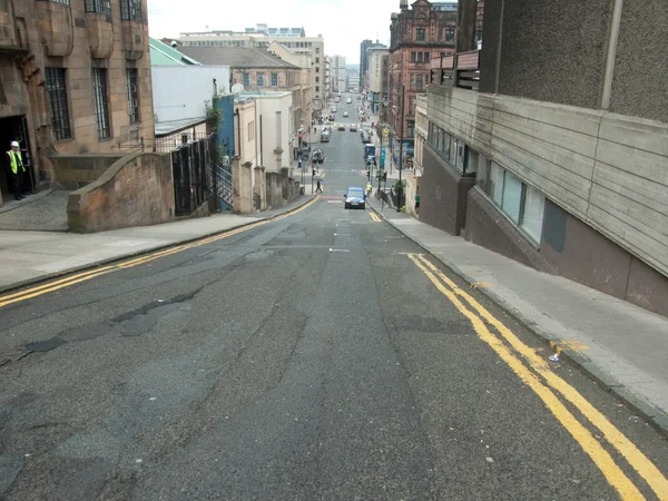 Strada a Glasgow — Foto Stock