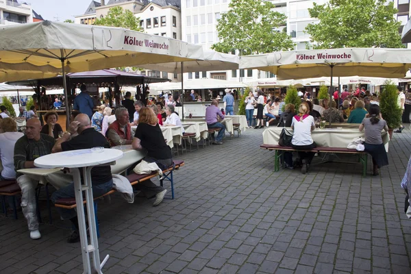 Kölner Weinwoche — Stockfoto