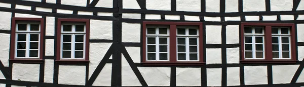 Detail of typical half timbered house — Stock Photo, Image