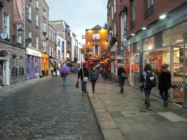 Tempelbar-Viertel in Dublin — Stockfoto