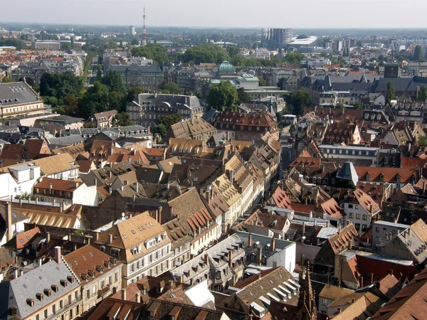 Vista aérea de Estrasburgo — Fotografia de Stock