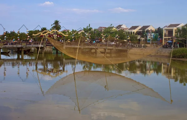 Fishing net in Hoi An — Stock Photo, Image