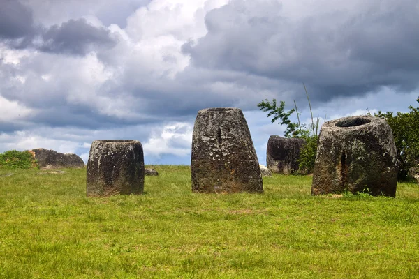 Llano de frascos — Foto de Stock