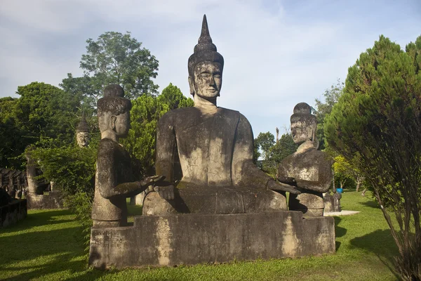 Budda park, vientiane — Zdjęcie stockowe