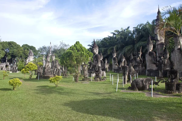 Boeddha park, vientiane — Stockfoto